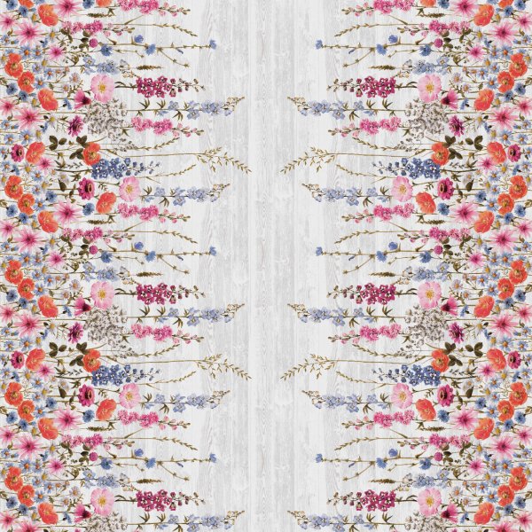 Dekzeil PVC-randen - Bloemen