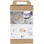 DIY Kit Tafeldecoratie, pastelkleuren