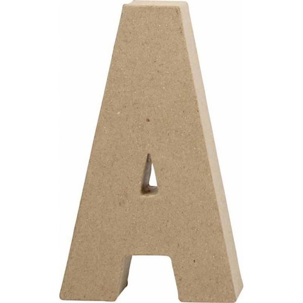 Kartonnen letter - A - 5 cm