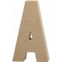 Kartonnen letter - A - 5 cm
