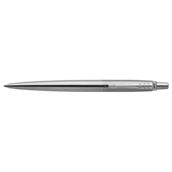 Parker Jotter balpen - roestvrijstalen chroomrand - balpen medium blauw