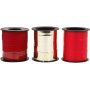 Cadeaukoord - goud - rood - rood - 3 x 15 m