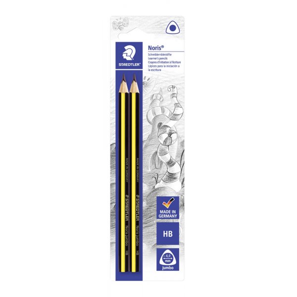 Noris Jumbo Potloden - 2 potloden