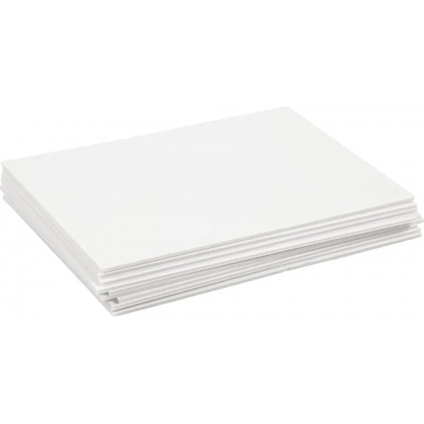 Foamboard - wit - A4 - 10 vellen