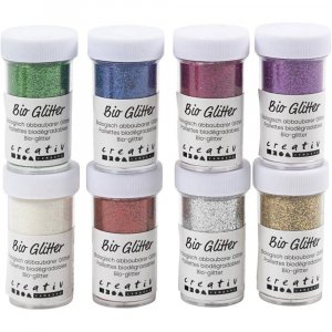 Bio-Mica 8 x 27 ml - Gemengde kleuren Bio-Mica 8 x 27 ml - Gemengde kleuren