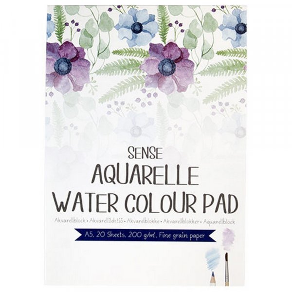 Aquarelblok Sense 200gr - A5
