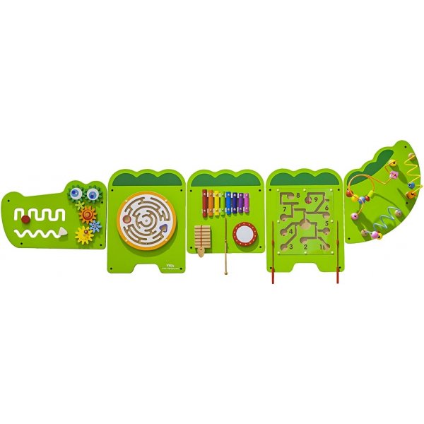 VIGA speelwand krokodil VIGA speelwand krokodil