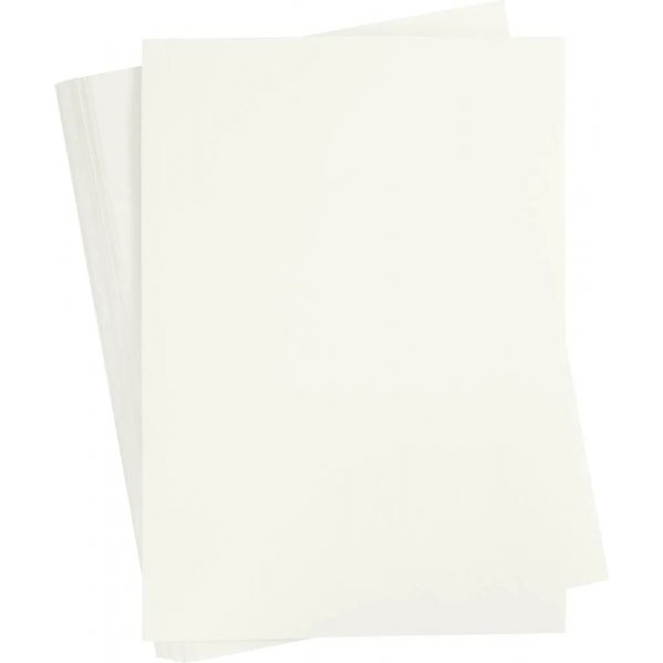 Gekleurd karton - gebroken wit - A2 - 180 gr - 100 vellen