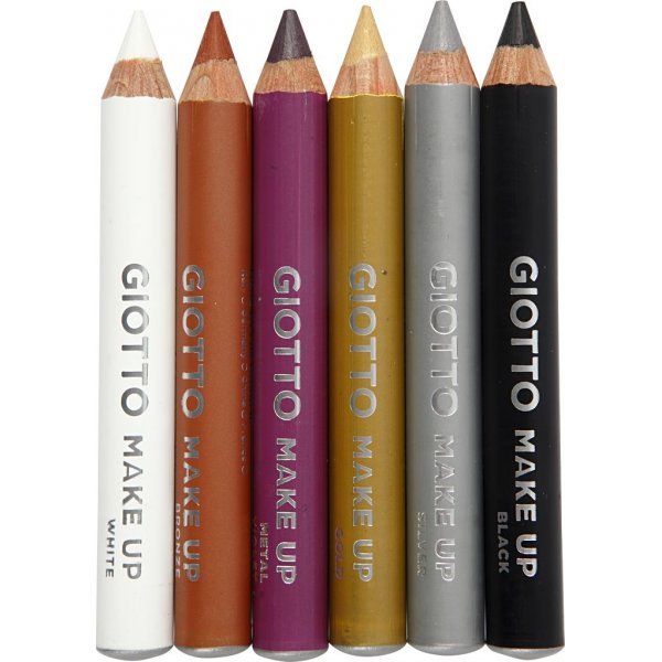 Make-uppotloden - complementaire kleuren - 6 st