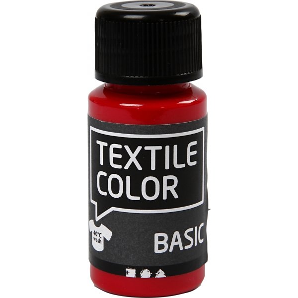 Textile Colour textielkleur - primair rood - 50 ml Textile Colour textielkleur - primair rood - 50 ml