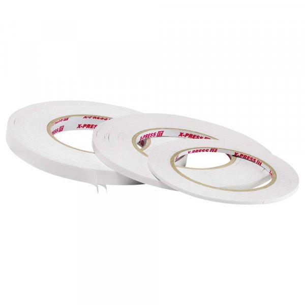Dubbelzijdige tape 25 meter - 3 mm