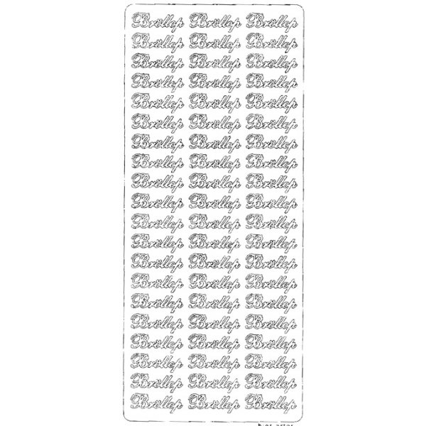 Peel-offs - Bruiloft