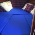 Klant imago Mode- of decostof universeel Marineblauw - 150 cm