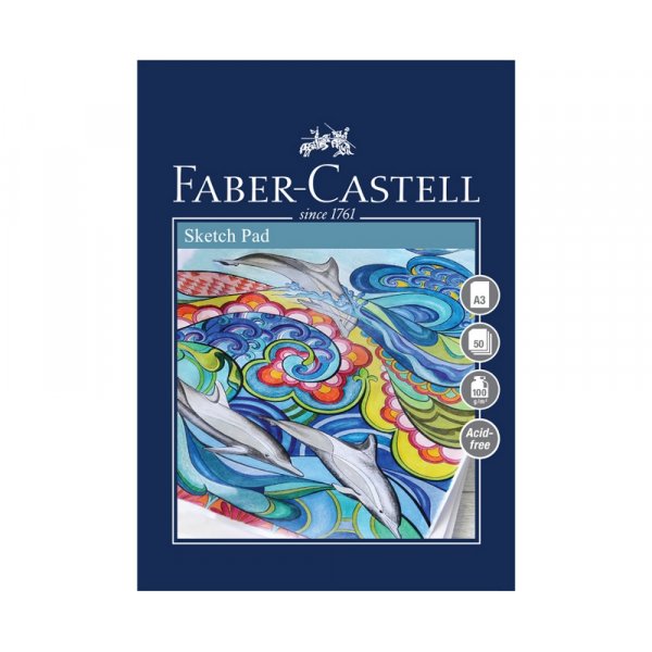 Schetsblok Faber-Castell 100gr Gelijmd - A3
