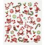 Stickers - Kerstman en Polka Pig Stick