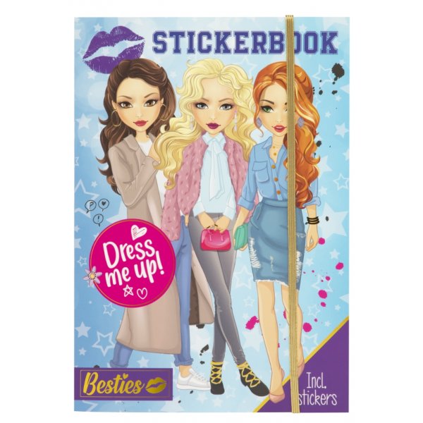 Stickerboek - "Dress us up"