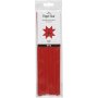 Sterstroken - rood - 4,5 cm - 100 stroken