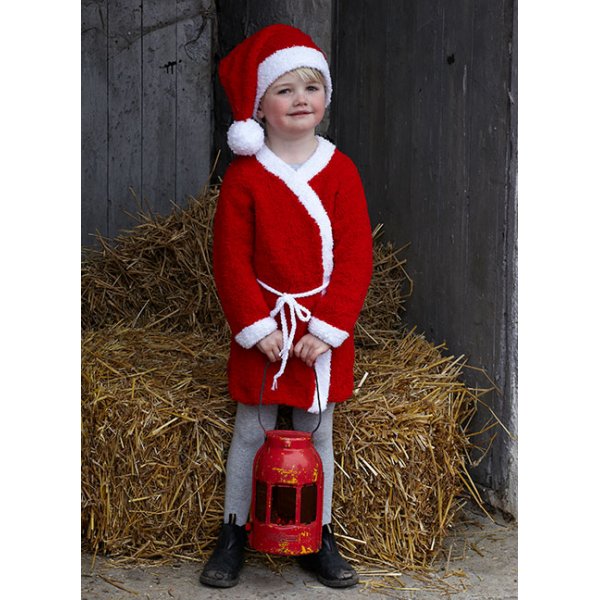 Breipatroon - Kerstmanjas en capuchon