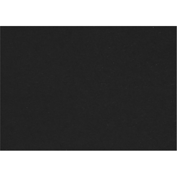 Gekleurd karton - zwart - A4 - 200 gr - 100 vellen