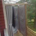 Klant imago Heathered luifeldoek - Heathered lichtgrijs - 130 cm