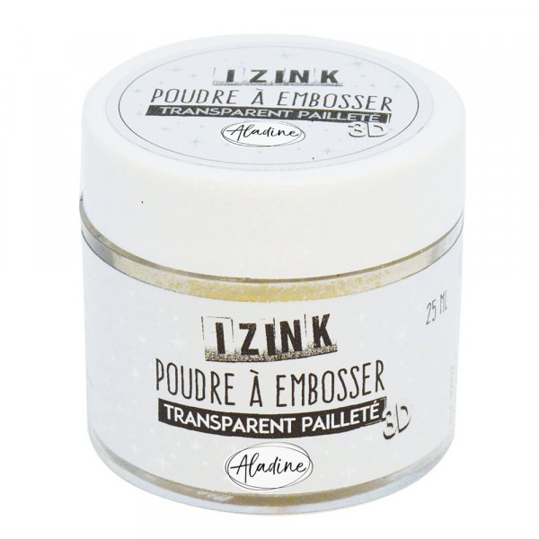 Embossingpoeder Izink met pailletten 25 ml