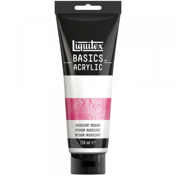 Acryl medium - Liquitex Basics Additives - 250ml - Tube Iriserend Medium