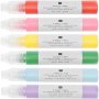 Lichtpen - RICO Design - Regenbootkleuren - 6 st