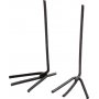 Vogel/Kippenpootjes - zwart - 10 paar