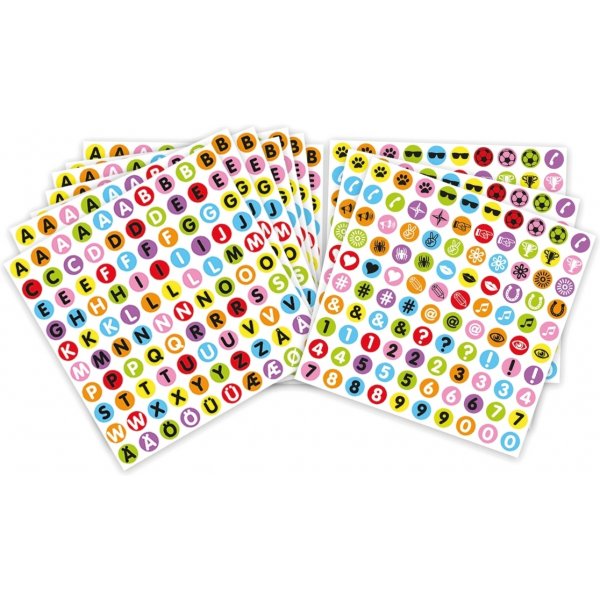 Stickers voor parels - 1000 st