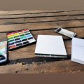Klant imago Aquarelblok Koudgeperste Bogen 300g - 20x20 cm