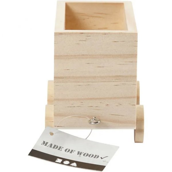 Wagon voor trein - Hout Wagon voor trein - Hout