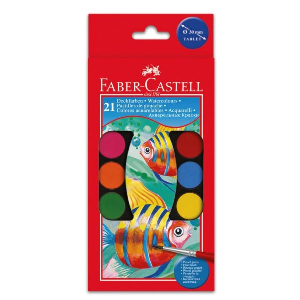 Kleurenset - Faber-Castell - Redline - 21 kleuren