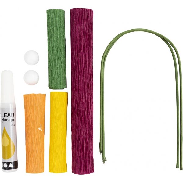 Mini DIY Kit Crępepapier - Klaproos Mini DIY Kit Crępepapier - Klaproos