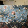 Klant imago Wasdoek Bloemen & Vogel - Blauw