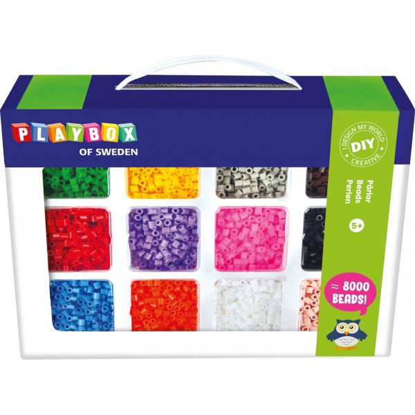 De parel 12 kleuren pastel & gestreept