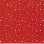 Cadeaupapier - donkerrood - Sterren en manen - 100 meter