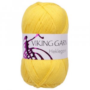 Vikinggaren Merino 50g - Geel (845) Vikinggaren Merino 50g - Geel (845)