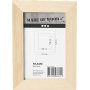 Houten lijst met glas - 10,5x15,6 cm