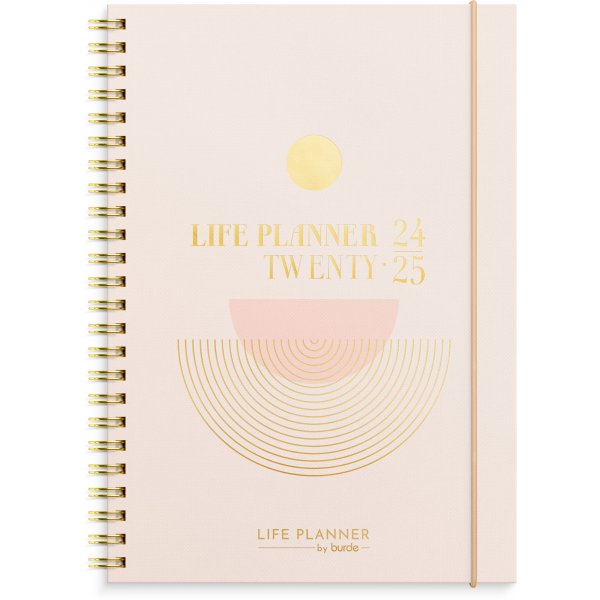 Kalender 24/25 - Life Planner Roze A5
