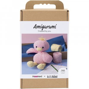 DIY amigurumi eendje lichtroze en lichtgeel - 1 pak DIY amigurumi eendje lichtroze en lichtgeel - 1 pak