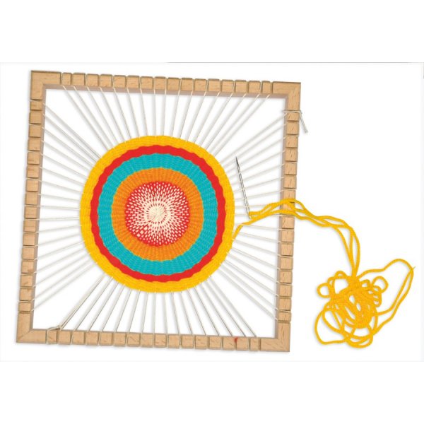 Rond weefframe
