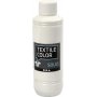 Textiel Solide textielverf - wit - dekkend - 250 ml