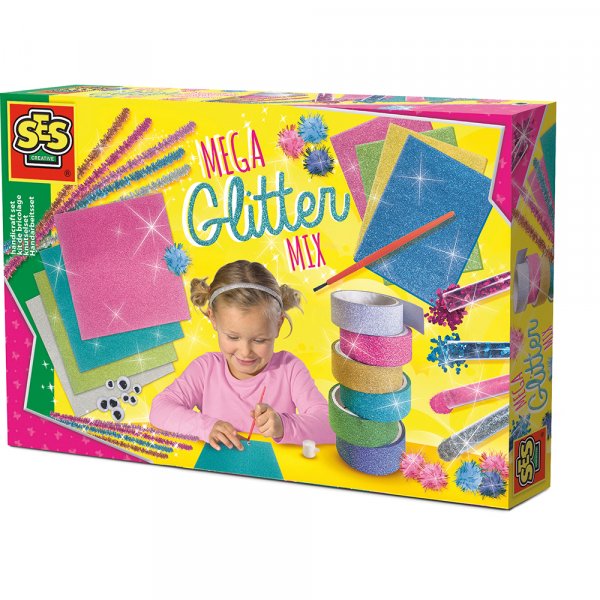 Knutselen - mega glitterset
