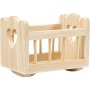 Kerstmanaccessoires - Wieg - 8 x 5,5 cm