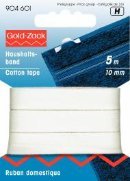 Katoenband 10-40 mm wit Katoenband 10-40 mm wit