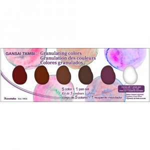 ZIG Gansai Tambi aquarel 5-set Granuleren ZIG Gansai Tambi aquarel 5-set Granuleren