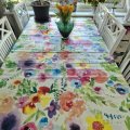 Klant imago Tafelzeil aquarel bloemen