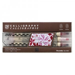 ZIG MS Kalligrafie roze - 3-delige set ZIG MS Kalligrafie roze - 3-delige set