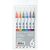 Brush pennen ZIG Clean Color Real Brush - 6 pennen