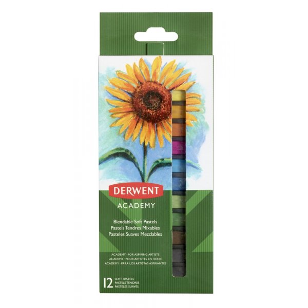 Derwent zachte pastelkleuren - 12 kleurpotloden